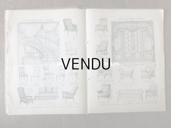 画像14: アンティーク ボンマルシェのカタログ　家具＆タペストリー＆デコレーション - AU BON MARCHE - (14)