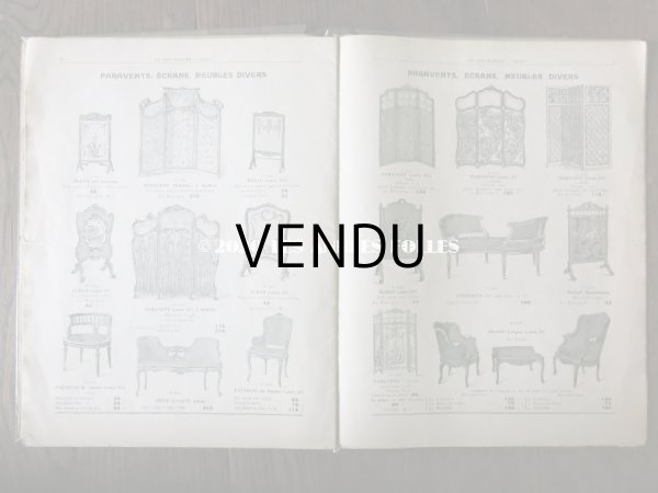 画像16: アンティーク ボンマルシェのカタログ　家具＆タペストリー＆デコレーション - AU BON MARCHE - (16)