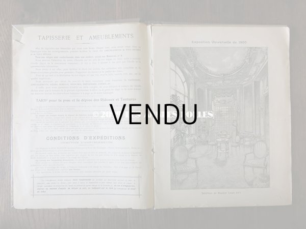 画像9: アンティーク ボンマルシェのカタログ　家具＆タペストリー＆デコレーション - AU BON MARCHE - (9)