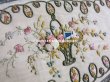 画像4: 1900年代 アンティーク リボン刺繍のカルトナージュボックス　グローブ入れ  (4)