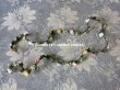 画像3: アンティーク  シルク製 6色の薔薇のロココトリム  ロココリボン 52cm (3)