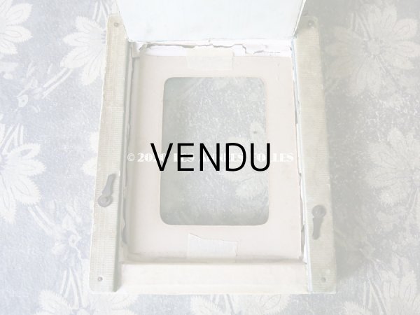 画像7: アンティーク  リボン装飾のフォトフレーム　王冠のトレードマーク パリのアトリエ (7)