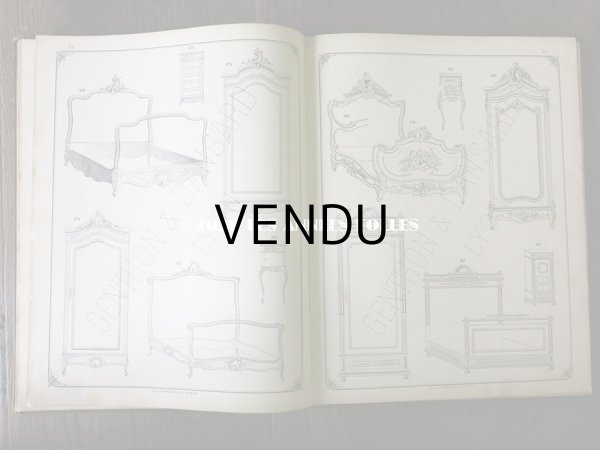 画像10: 1898年 アンティーク オーナメントのカタログ 198ページ - GENTHON & DANSARD - (10)