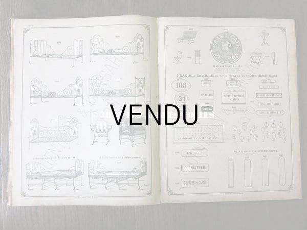 画像13: 1898年 アンティーク オーナメントのカタログ 198ページ - GENTHON & DANSARD - (13)