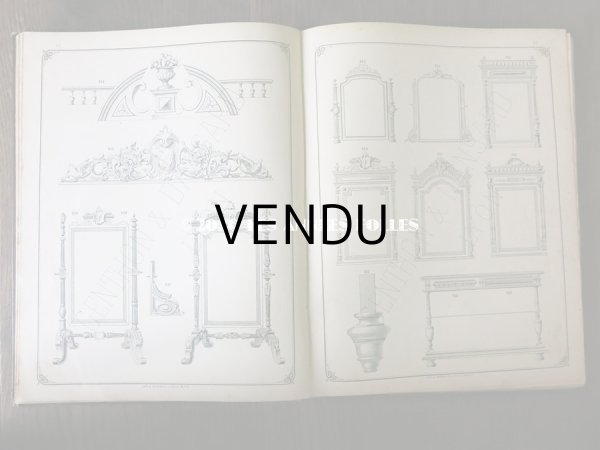 画像9: 1898年 アンティーク オーナメントのカタログ 198ページ - GENTHON & DANSARD - (9)