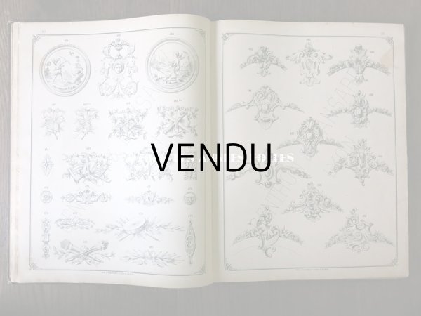 画像7: 1898年 アンティーク オーナメントのカタログ 198ページ - GENTHON & DANSARD - (7)