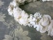 画像5: アンティーク 薔薇&ライラックの花冠 オフホワイト 布花のヘッドリース ティアラ (5)