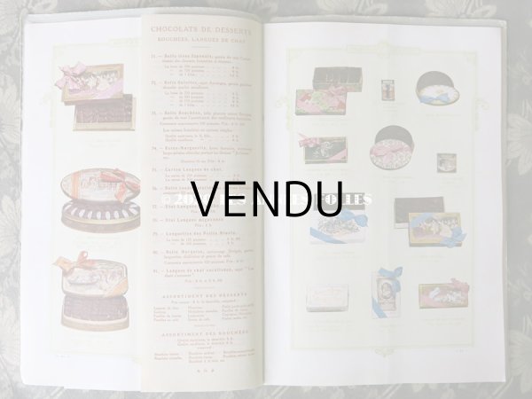画像9: 1913年 アンティーク 【マルキーズ・ ドゥ・セヴィニエ】 のカタログ A LA MARQUISE DE SEVIGNE CHOCOLAT DE ROYAL (9)