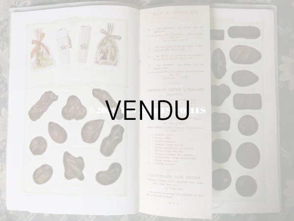 画像10: 1913年 アンティーク 【マルキーズ・ ドゥ・セヴィニエ】 のカタログ A LA MARQUISE DE SEVIGNE CHOCOLAT DE ROYAL (10)