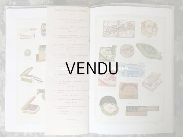 画像13: 1913年 アンティーク 【マルキーズ・ ドゥ・セヴィニエ】 のカタログ A LA MARQUISE DE SEVIGNE CHOCOLAT DE ROYAL (13)