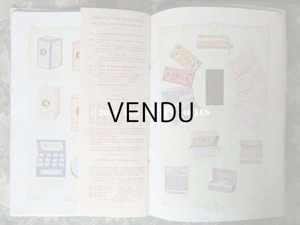 画像17: 1913年 アンティーク 【マルキーズ・ ドゥ・セヴィニエ】 のカタログ A LA MARQUISE DE SEVIGNE CHOCOLAT DE ROYAL (17)