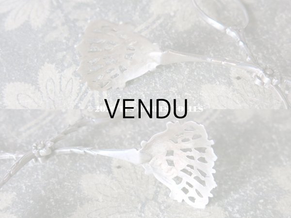 画像8: アンティーク 小さな ケーキトング  (8)