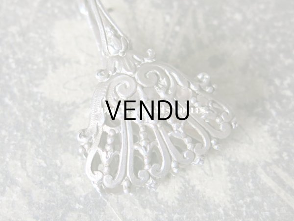 画像4: アンティーク 小さな ケーキトング  (4)