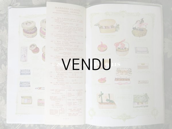 画像16: 1913年 アンティーク 【マルキーズ・ ドゥ・セヴィニエ】 のカタログ A LA MARQUISE DE SEVIGNE CHOCOLAT DE ROYAL (16)
