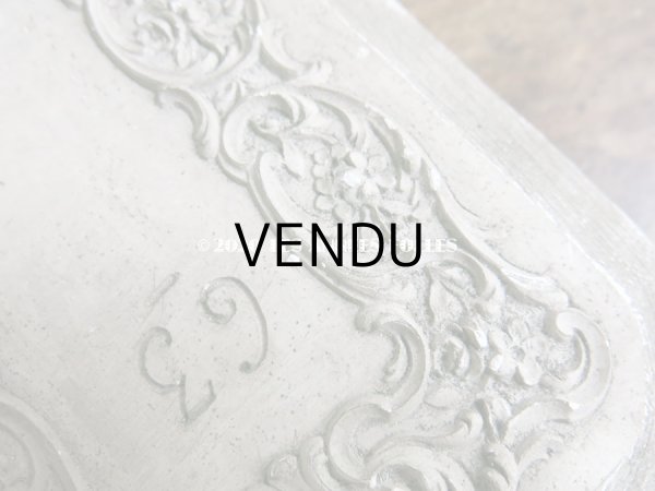 画像6: アンティーク 石膏のオーナメント ロカイユ装飾 (6)