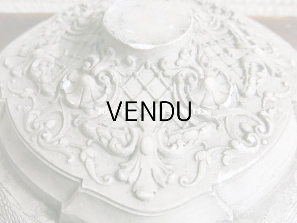 画像7: アンティーク 石膏のオーナメント ロカイユ装飾 (7)