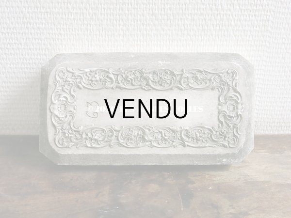 画像4: アンティーク 石膏のオーナメント ロカイユ装飾 (4)