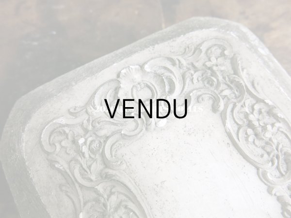 画像5: アンティーク 石膏のオーナメント ロカイユ装飾 (5)