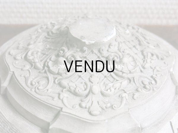 画像5: アンティーク 石膏のオーナメント ロカイユ装飾 (5)