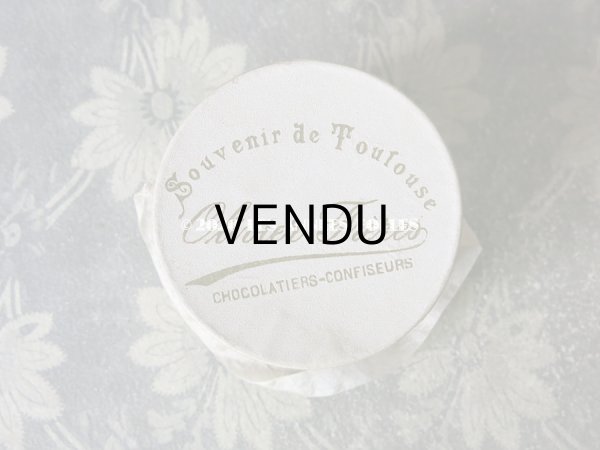 画像3: アンティーク 菫の砂糖菓子の紙箱 SOUVENIR DE TOULOUSE VIOLETTES DE TOULOUSE - OLIVIER FRERES - (3)