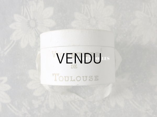 画像5: アンティーク 菫の砂糖菓子の紙箱 SOUVENIR DE TOULOUSE VIOLETTES DE TOULOUSE - OLIVIER FRERES - (5)