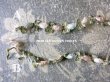 画像5: アンティーク シルク製 ロココトリム 3色の薔薇 パウダーピンク＆パウダーブルー ロココリボン 13.5〜15cm (5)