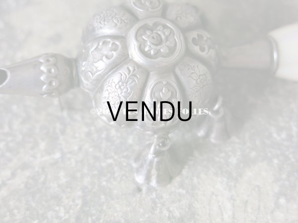 画像5: 19世紀 ナポレオン3世時代 アンティーク ラトル シルバー製  (5)