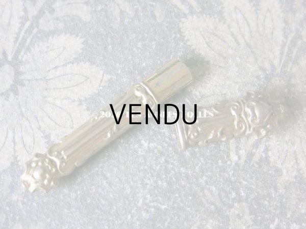 画像7: 19世紀初頭 シャルル10世時代 アンティーク ヴェルメイユ製  裁縫道具のセット (7)