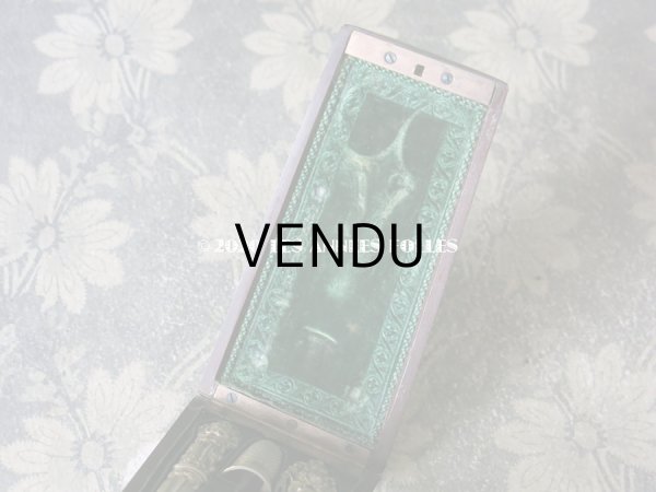 画像3: 19世紀初頭 シャルル10世時代 アンティーク ヴェルメイユ製  裁縫道具のセット (3)