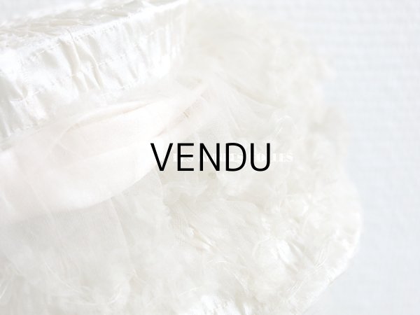 画像9: 19世紀末 アンティーク 小さな女の子用 帽子 箱付き パウダーピンクのシルクサテン＆シルクシフォン (9)