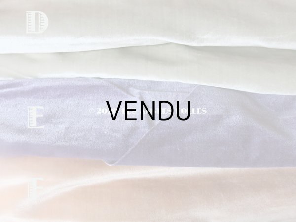 画像3: 1900年代 アンティーク ファブリック シルク製 ベルベット  (3)