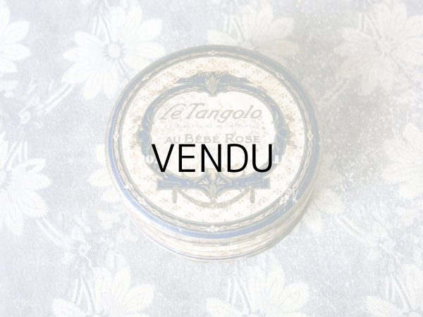 画像2: 1900年代 アンティーク お菓子箱  オ・ベベ・ローズ LE TANGOLO - AU BEBE ROSE - (2)