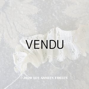 画像: アンティーク  フリル制作用 レース アイボリー　2.4cm幅