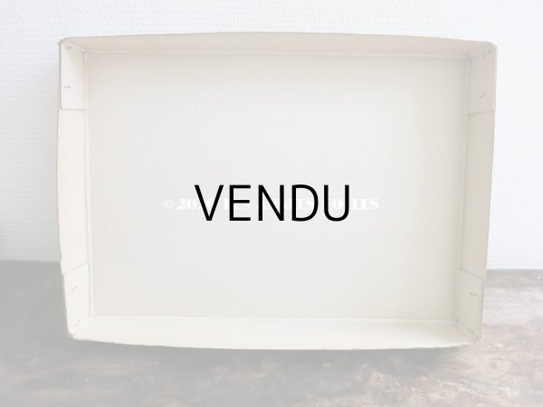 画像8: 1900年代 アンティーク プランタン百貨店の紙箱 CROQUETTES CHOCOLAT FONDANT - CONFISERIE DES SALONS DE THE DU PRINTEMPS - (8)