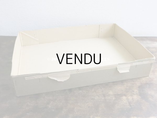 画像9: 1900年代 アンティーク プランタン百貨店の紙箱 CROQUETTES CHOCOLAT FONDANT - CONFISERIE DES SALONS DE THE DU PRINTEMPS - (9)