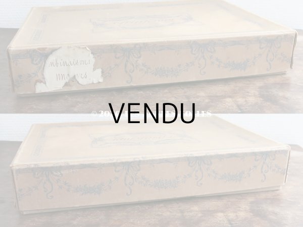 画像6: 1900年代 アンティーク プランタン百貨店の紙箱 CROQUETTES CHOCOLAT FONDANT - CONFISERIE DES SALONS DE THE DU PRINTEMPS - (6)