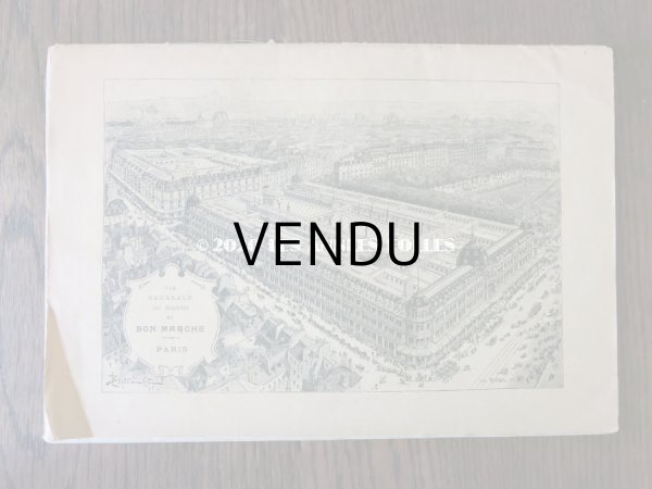 画像3: アンティーク ボンマルシェのカタログ 刺繍 - AU BON MARCHE - (3)