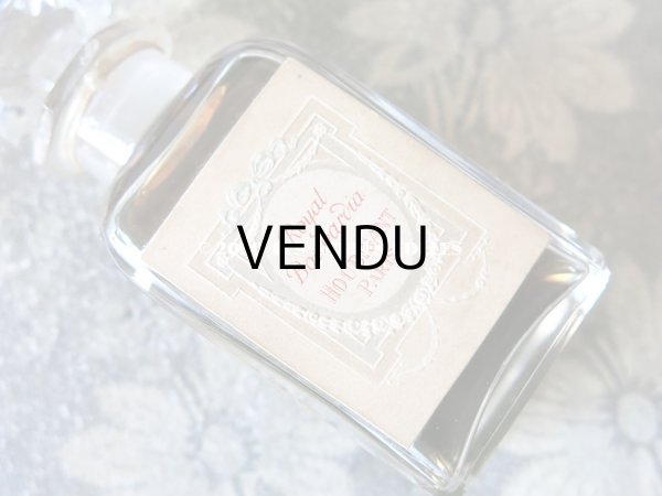 画像6: 1904年 アンティーク パフュームボトル 薔薇とリボンのガーランド バカラ社 クリスタル製 ROYAL BOUVARDIA - HOUBIGANT PARIS - (6)