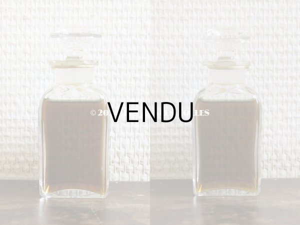 画像4: 1904年 アンティーク パフュームボトル 薔薇とリボンのガーランド バカラ社 クリスタル製 ROYAL BOUVARDIA - HOUBIGANT PARIS - (4)