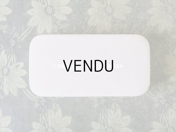 画像6: 未使用 1920年代 アンティーク  包装紙付き ドラジェのお菓子箱 淡いピンク色 バテム BAPTEME 薔薇のガーランド  (6)