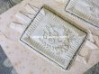 画像2: 19世紀末 アンティーク M & H イニシャル刺繍のモチーフ 2点セット  (2)