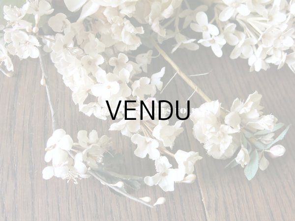 画像13: 19世紀 アンティーク ナポレオン3世時代 薔薇＆ライラックの大きなブーケ ウエディング (13)