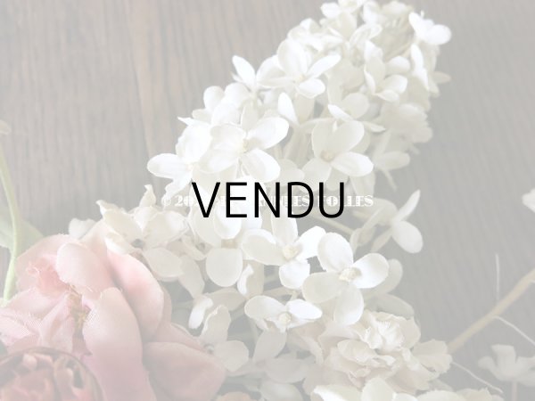 画像11: 19世紀 アンティーク ナポレオン3世時代 薔薇＆ライラックの大きなブーケ ウエディング (11)