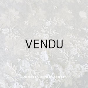 画像: アンティーク 花模様 プリンセスレース