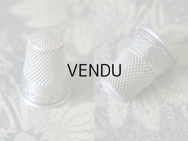 画像12: 19世紀末 アンティーク シルバー製 CHARLES MURAT ヤドリギの裁縫道具セット  (12)