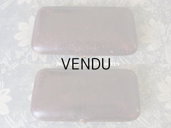 画像3: 19世紀末 アンティーク シルバー製 CHARLES MURAT ヤドリギの裁縫道具セット  (3)