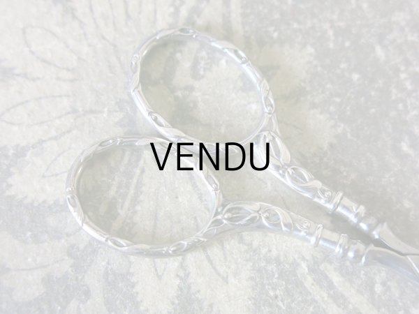 画像11: 19世紀末 アンティーク シルバー製 CHARLES MURAT ヤドリギの裁縫道具セット  (11)