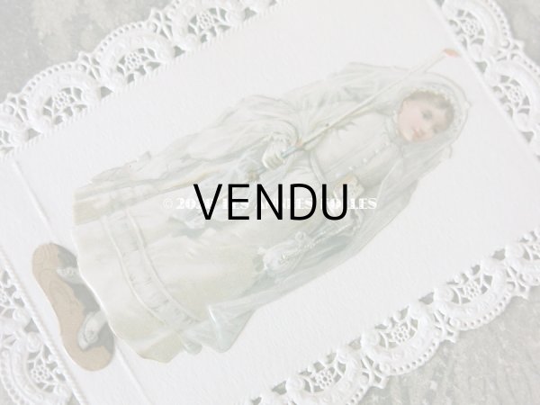 画像3: 1867年 アンティーク  初聖体のカニヴェ コミュニオン (3)