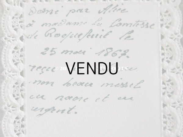 画像6: 1867年 アンティーク  初聖体のカニヴェ コミュニオン (6)