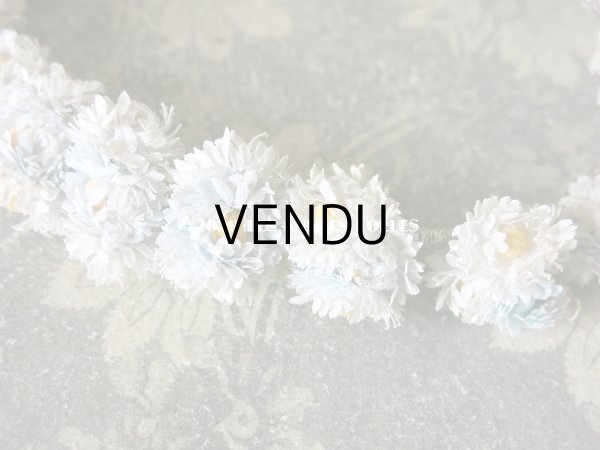 画像7: 1930年代 アンティーク ヴェールガールのヘッドリース デイジー (7)